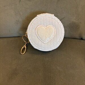 NWOT Altar'd State Corduroy Embellish Heart Pill Box